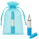 Boli rossetto in sacchetto di organza