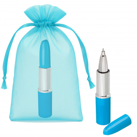 Boli rossetto in sacchetto di organza