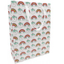 Borsa con stampa unicorno 23 x 18 x 10 cm.