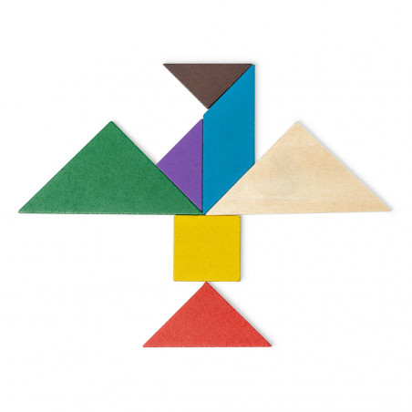 Puzzle tangram personalizzato con adesivo di harry potter per eventi per bambini