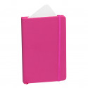 Libretto fucsia personalizzato con adesivo di Gabby di 5 cm