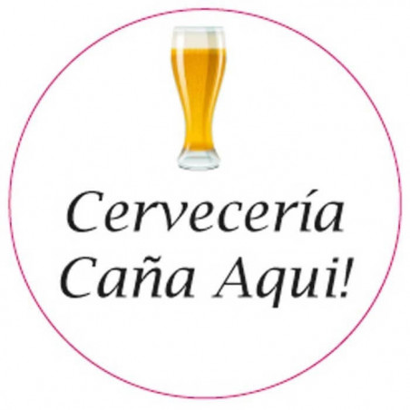 Etichetta adesiva birreria per eventi e aziende 5cm