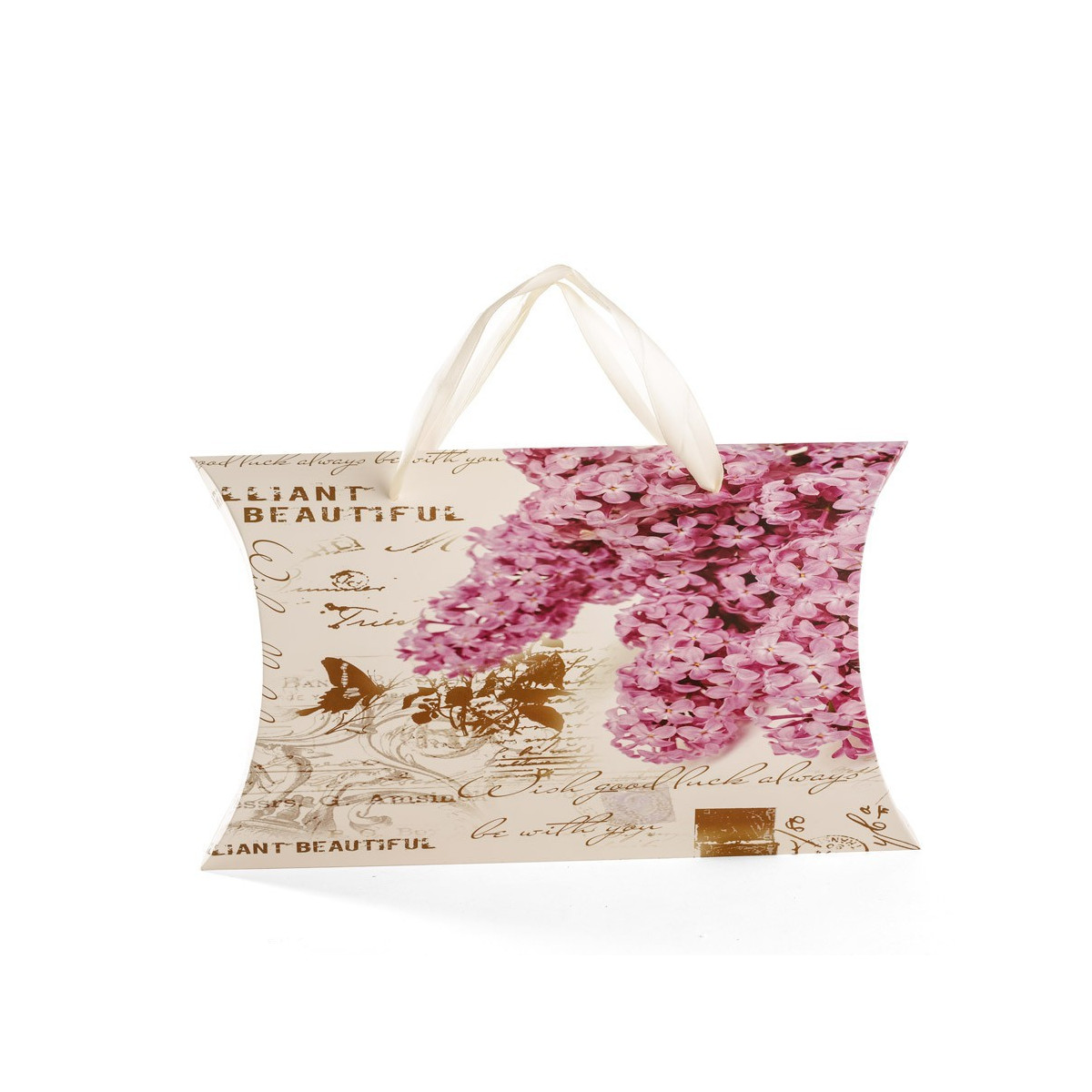 Scatola decorata con fiori