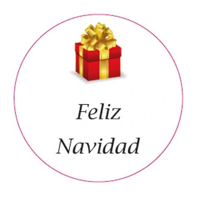 Adesivo per natale e eventi 5 cm