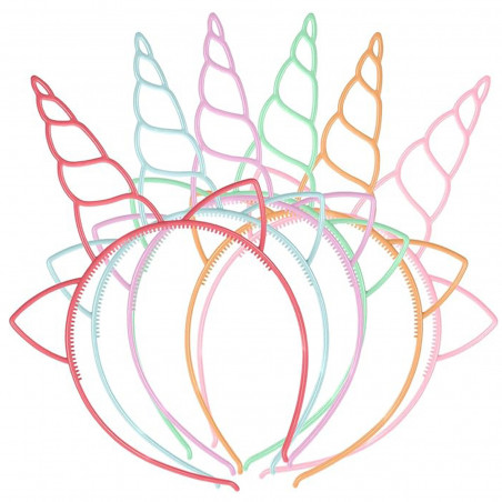 Diadema unicorno per feste e celebrazioni