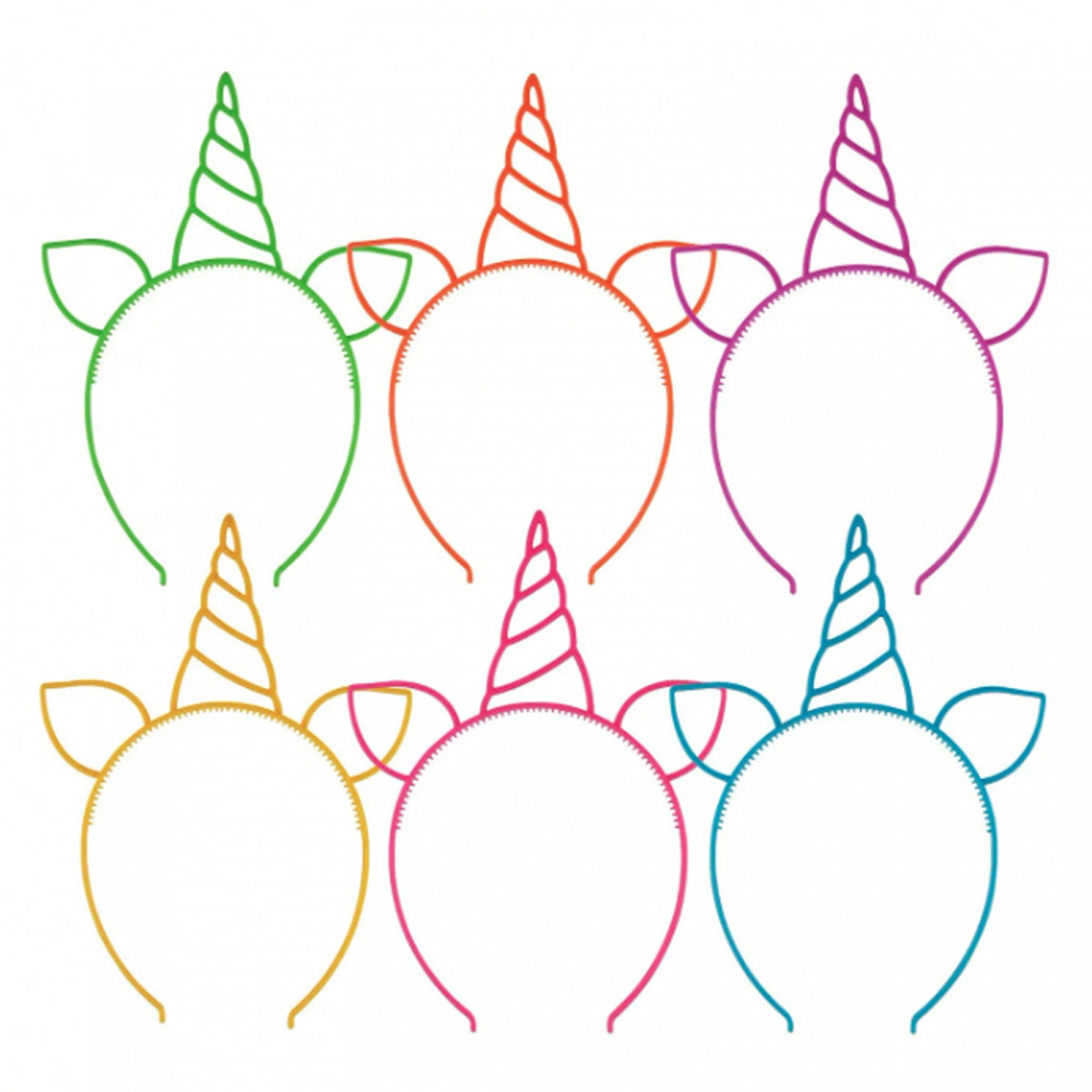 Diadema unicorno per feste e celebrazioni