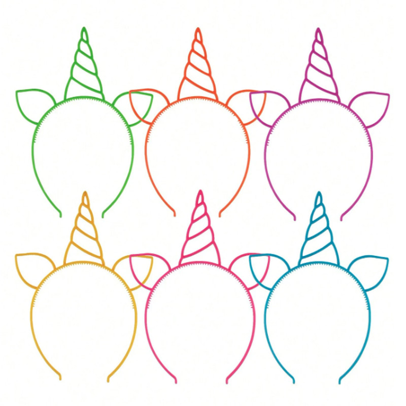 Diadema unicorno per feste e celebrazioni