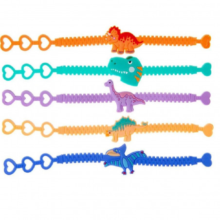 Braccialetti dinosaurio per bambini invitati