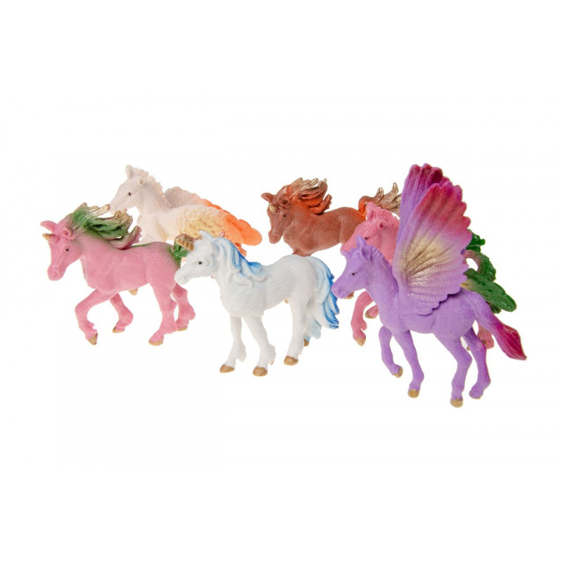 Dettagli invitati bambine figura unicorno