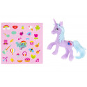 Regali bambine economici unicorno con adesivi
