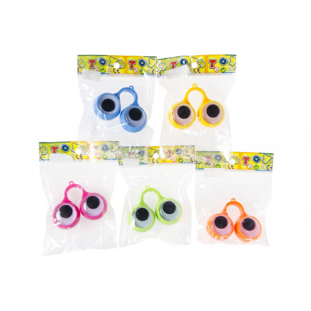 Dettaglio divertente per bambini anello occhi