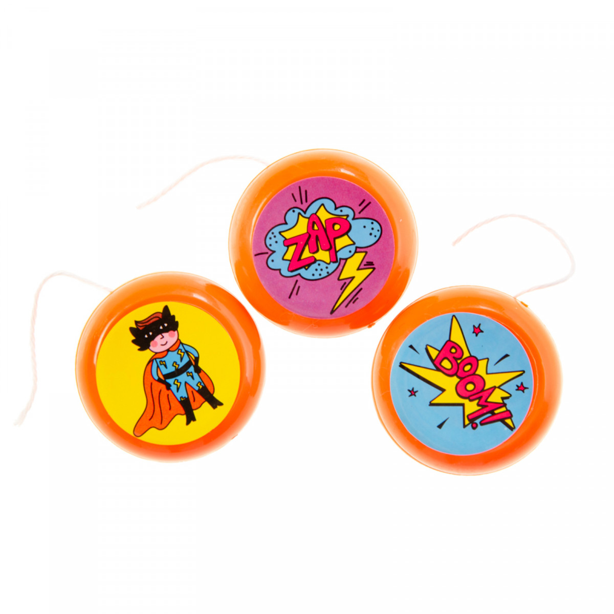 Yoyo supereroe per dettagli degli ospiti bambini