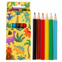 Dettagli per bambini scolari matite colorate piccole