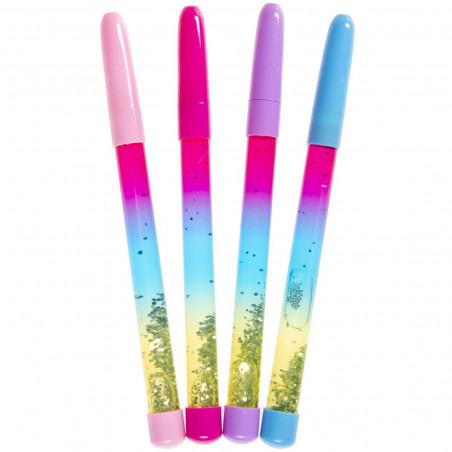 Dettagli originali per bambini penne con glitter