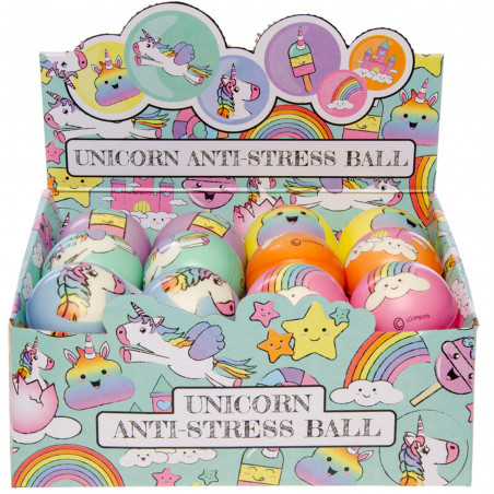 Palline antistress unicorno