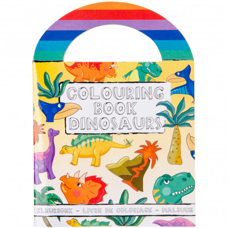 Libro da colorare di dinosauri
