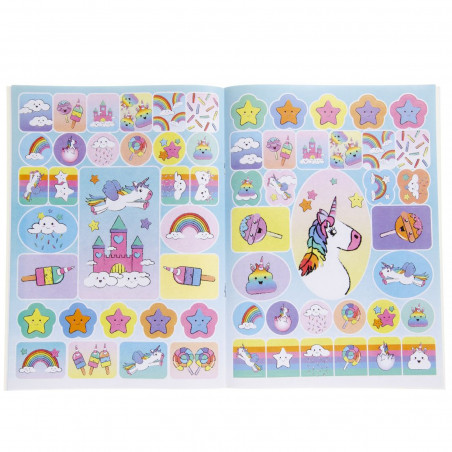 Libro da colorare sugli unicorni