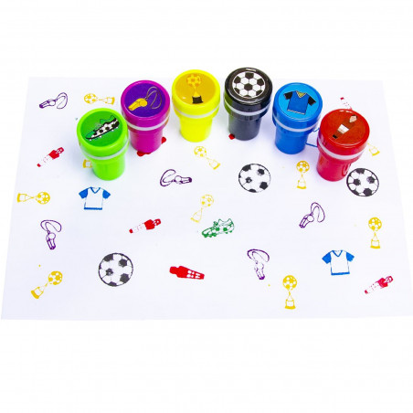 Francobolli di Calcio per Compleanni e Feste Infantili a Tema