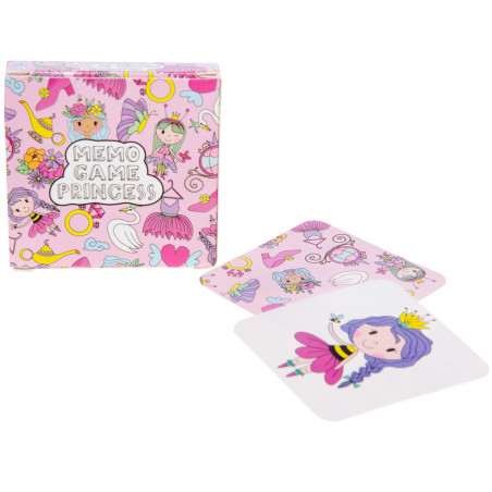 Dettagli Invitate Bambine Gioco Memoria Principesse