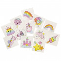 Regali Tatuaggi Unicorni in Pack da 12 Unità