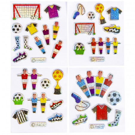 Adesivi Brillanti di Calcio