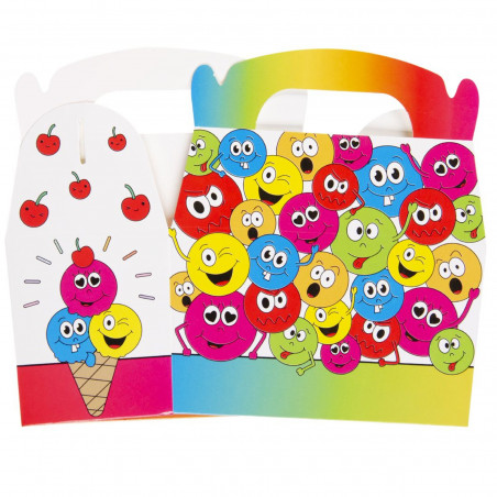 Scatola Infantile Emoji per Caramelle