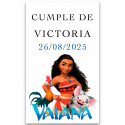 Vaiana Moana con Sacchetto di Dettagli per Bambini