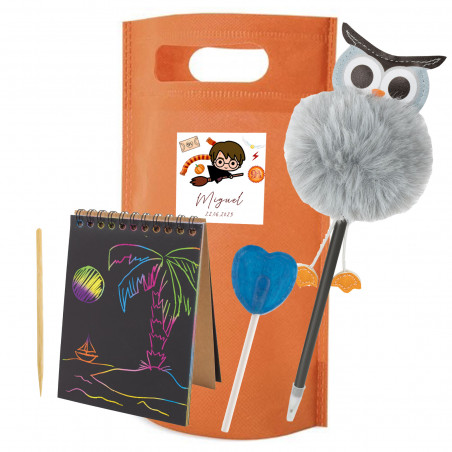 Harry Potter Ricordi Bambini Quaderno, Penna e Lecca-Lecca