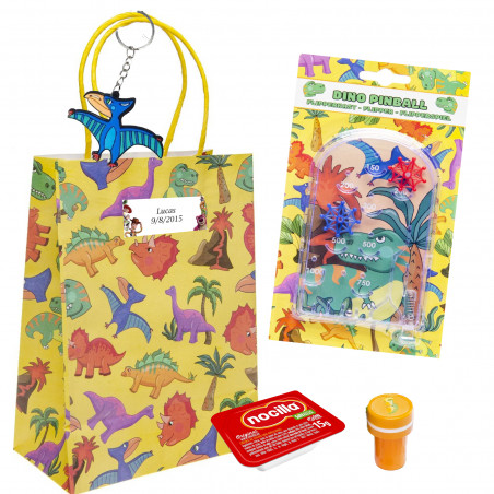 Toy story dettaglio da regalare per feste infantili con dinosauri