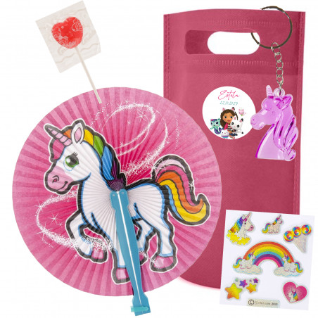 Gabby gato dettagli personalizzati unicorno