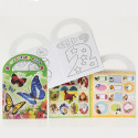 Dettagli auto bambini personalizzati borsa con caramelle e set di cancelleria
