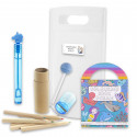 Frozen regalo per bambini libro da colorare con adesivi pomperino e lecca lecca