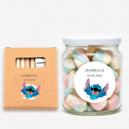 Stich regalo personalizzato per bambini per eventi