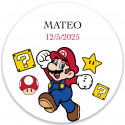 Mario bros pacco di regali per ospiti con dolce