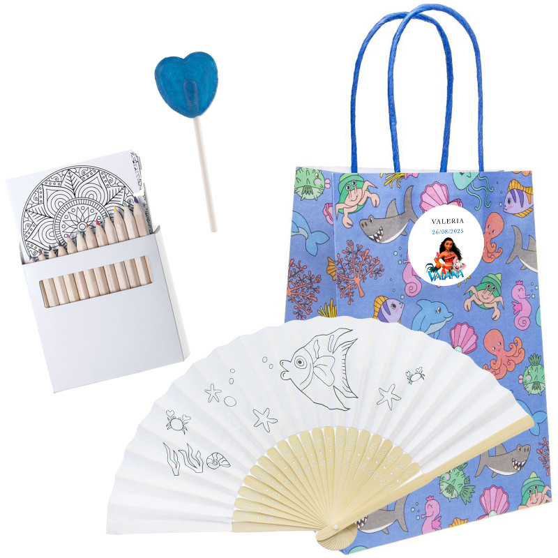 Vaiana moana dettaglio infantile per feste creative