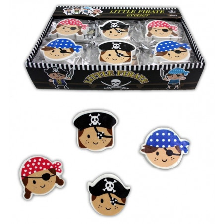 Bluey e bingo dettaglio infantile a tema pirata