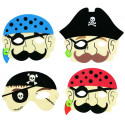 Bluey e bingo dettaglio infantile a tema pirata