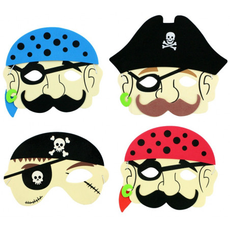 Bluey e bingo dettaglio infantile a tema pirata