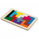 Super Mario Bros dettaglio infantile con puzzle tetris e caramelle