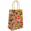 Bluey e Bingo con borsa e regali da pirata