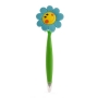 Penna dalla forma divertente per regalo, a forma di fiore con faccina sorridente