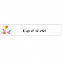 Adesivo personalizzato Peppa Pig per eventi 5x1cm