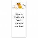 Etichetta adesiva Disney per eventi 5x13cm
