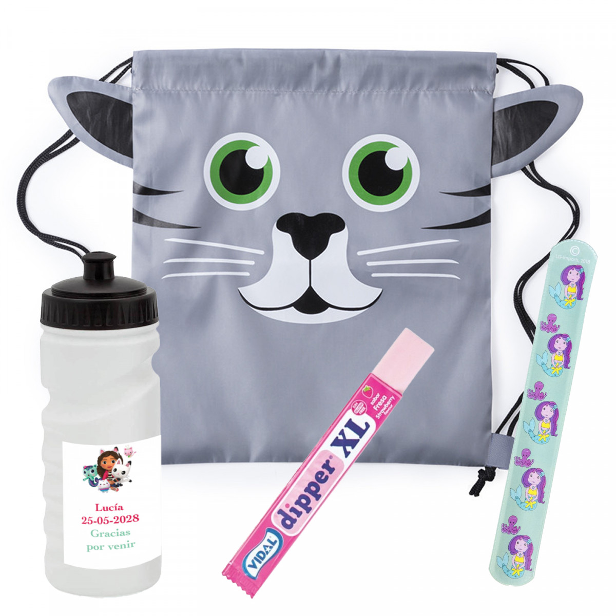 Gabby Gato regali originali per bambini personalizzati per eventi