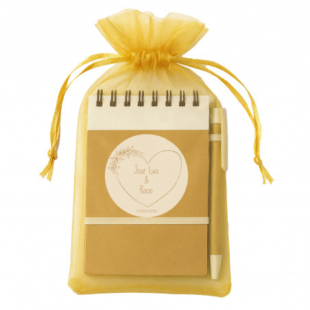 Ricordi matrimonio quaderno personalizzato