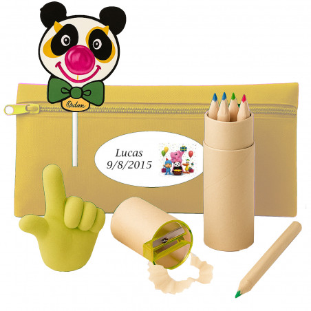 Dettagli Compleanno Pocoyo con Astuccio, Accessori e Chupa Chups