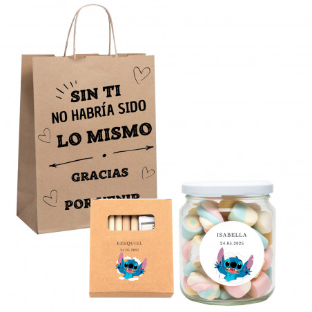 Stich regalo personalizzato per bambini per eventi