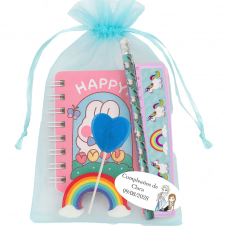 Frozen pacchetto regalo cartoleria con pintalenguas