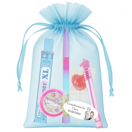 Frozen sacchetto personalizzato con giocattoli e caramelle