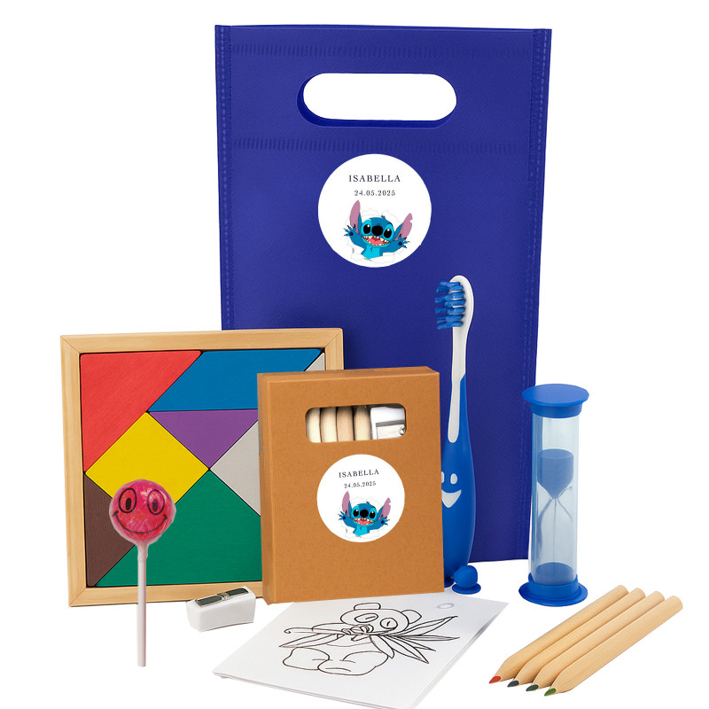 Stitch pack dettagli per invitati bambini educativi